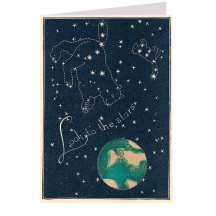 Look to the Stars Celestial Constellations Card ~ England